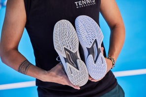Image of the Outsoles of the Tennis Shoe