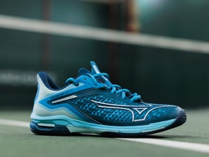 Image of a Tennis Shoe on Court