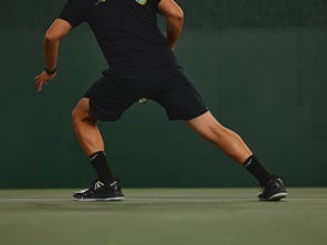Image of a Closeup of a Player's Legs