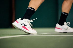 Image of a Tennis Shoe Close-Up