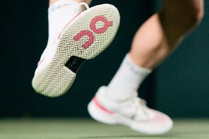 Image of an Outsole of a Tennis Shoe