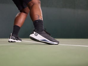 Image of a Playtester Wearing Tennis Shoes