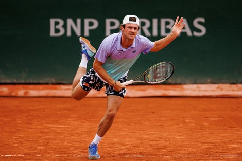 Image of Tommy Paul at the French Open 2022