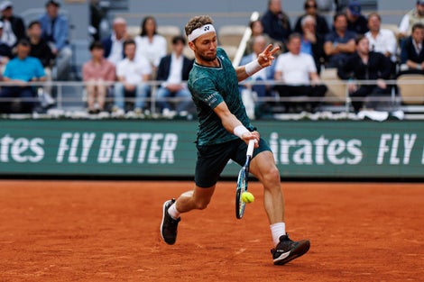 Image of Casper Ruud at the French Open 2022