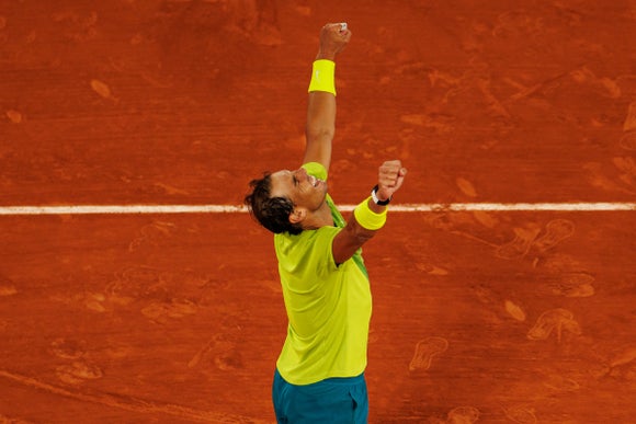Nadal triumphs over Djokovic in their Grand Slam legacy match.
