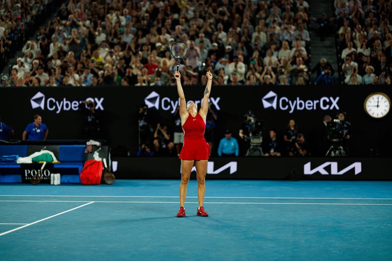Aryna Sabalenka goes back-to-back at the Australian Open. 