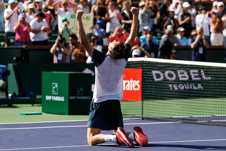 Jack Draper wins Indian Wells. 