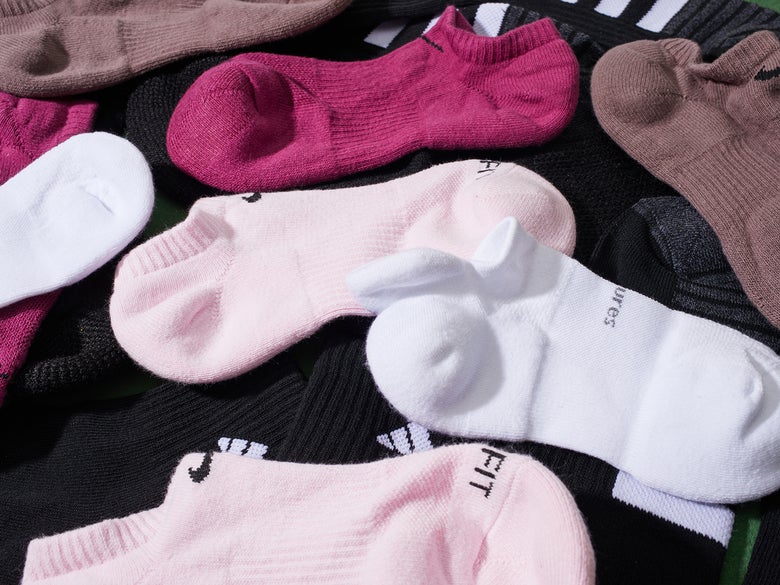 Kid's Pink Multi Anti-Slip Socks (4 pairs)