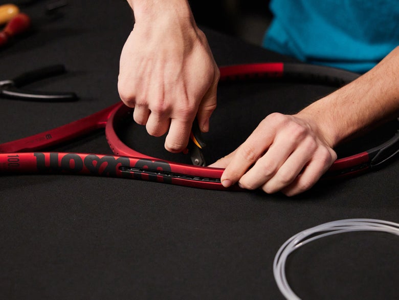 Image of Snipping the Flared Grommets
