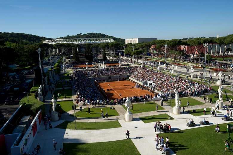 The Italian Open. 