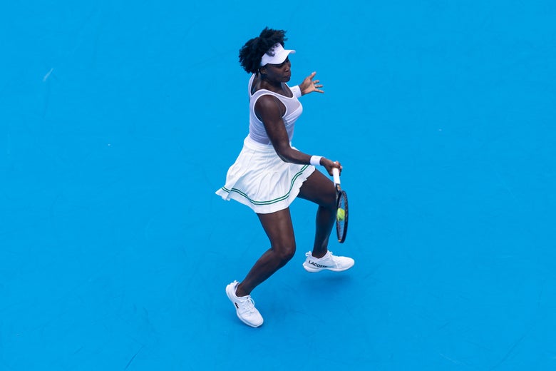 Venus Williams in Cincinnati. 