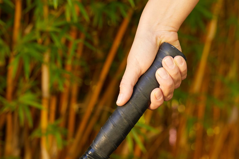 Measuring your tennis grip size