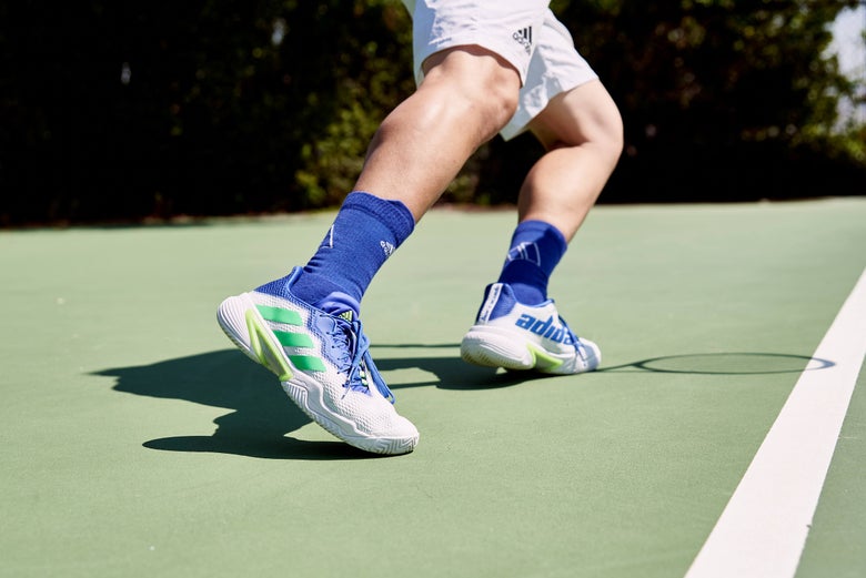 Image of the adidas men's Barricade tennis shoe