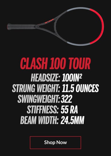 wilson clash 100 tour specs
