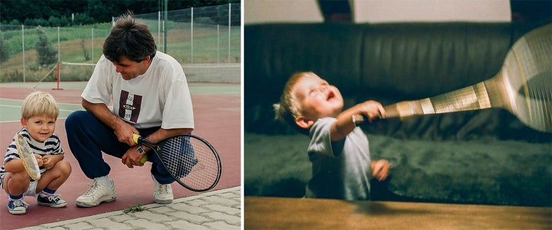 A future tennis player