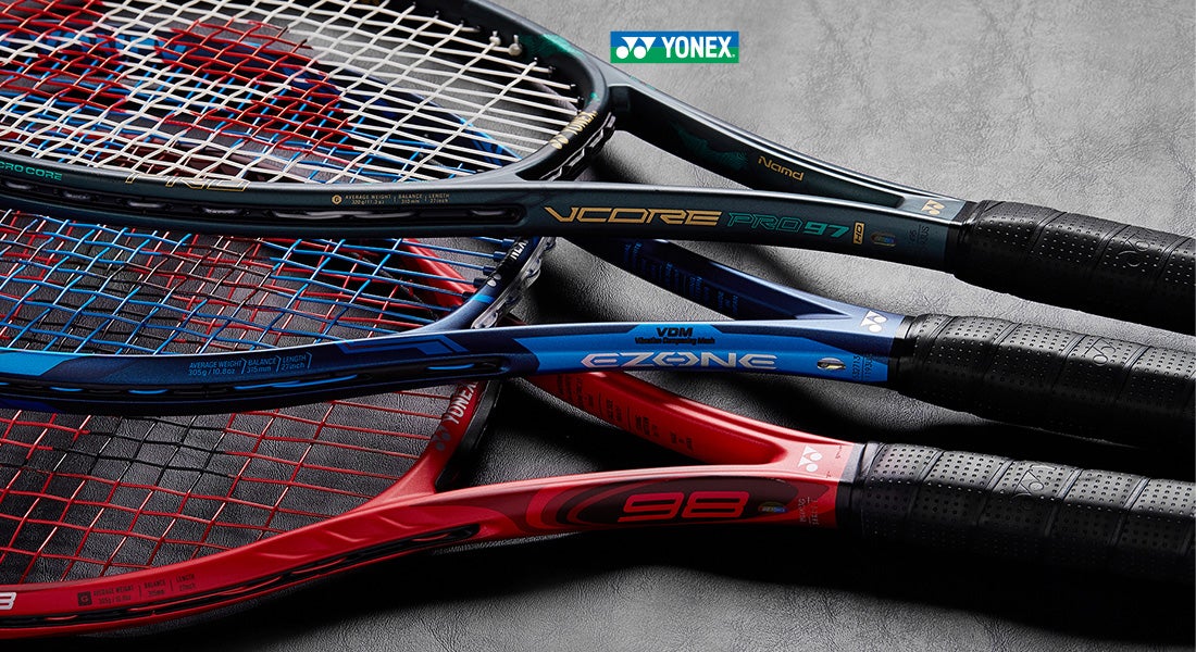 YONEX VCORE 95 16x20 Tennis Racquet Strung with Complimentary Custom String... 